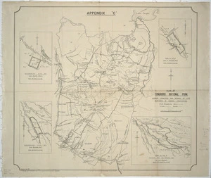 Plan of Tongariro National Park [cartographic material] : showing localities and details of lots mentioned in general specifications / C.G.S. Ellis.