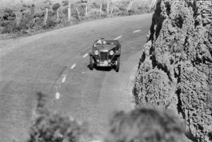 MG automobile at Paekakariki hill climb