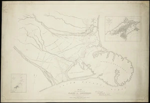 Plan of a portion of the plains of Canterbury, to illustrate Mr. Doyne's report of the 30th Novr. 1865 [cartographic material].