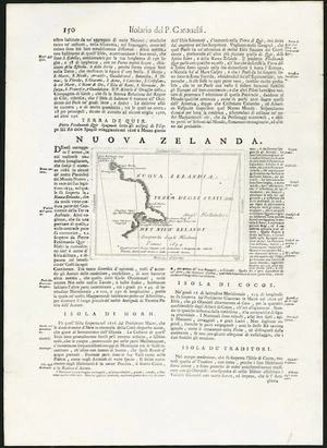 Nuova Zelanda [cartographic material] / P. Coronelli.