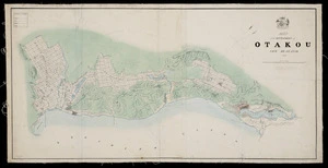 Map of the settlement of Otakou, New Zealand, 1847 [cartographic material].