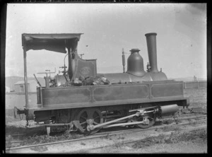 Train with a Fairlie locomotive on La, Items, National Library of New  Zealand