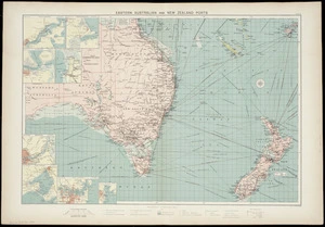 Eastern Australian and New Zealand ports [cartographic material].