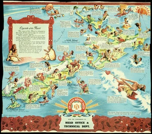 Legends of the Māori [cartographic material].