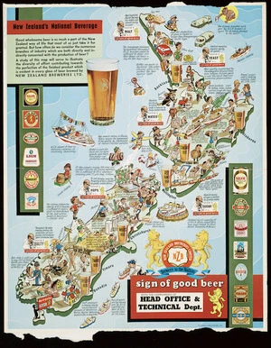 New Zealand's national beverage [cartographic material].