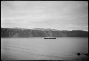 Wahine on her maiden voyage, Wellington Harbour