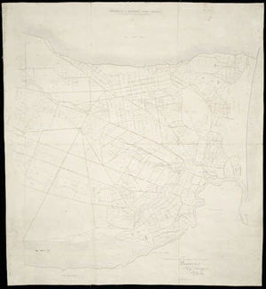 Mandeville & Rangiora Road District [cartographic material] / Thomas Cass, chief surveyor.