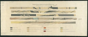 Geological sections of Lyttelton and Christchurch railway tunnel [cartographic material] / [by Julius von Haast].