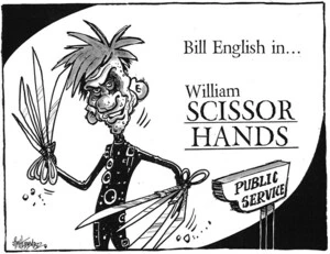 Hubbard, James, 1949- :Bill English in ... William Scissor Hands. 5 June 2011