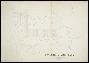 Township of Arowhenua [cartographic material] / Sam Hewlings Chief surveyor.