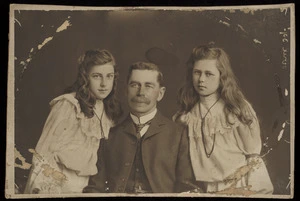 Henry Albert Eaton Hurley and daughters