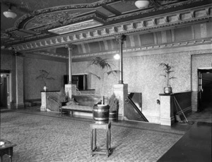 Upstairs foyer of the Opera House, Manners Street, Wellington