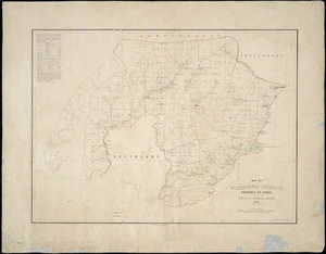 Map of meridional circuits, province of Otago [cartographic material] / J. McKerrow, geodesical surveyor.