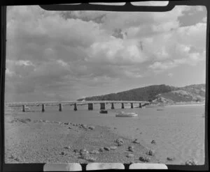 Bridge connecting Paihia and Waitangi, Bay of Islands