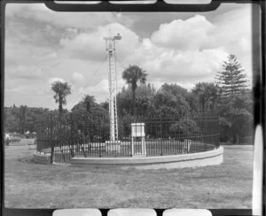 Meteorological equipment in Albert Park, Auckland