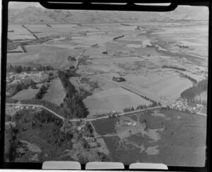 Golf links and countryside around township, Hanmer Springs, Canterbury