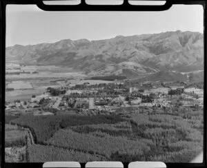 Forested area around township, Hanmer Springs, Canterbury