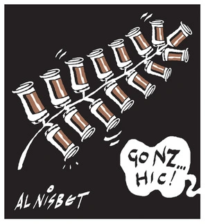 Nisbet, Alistair, 1958-:'Go NZ... hic!' 10 October 2011