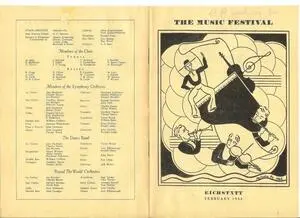 The Music Festival, Eichstatt, February 1944. [Programme]