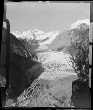 Fox Glacier, West Coast Region, from Cone Rock