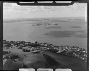 Glendowie, Auckland, showing Browns Island