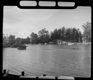 Boats on Lake Taupo, Taupo