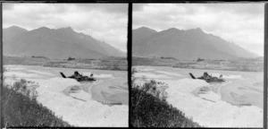 {Gold?] dredge, [Shotover River?], Central Otago