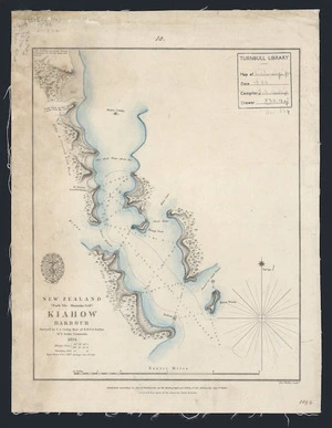 Kiahow Harbour [cartographic material] / surveyed by F. A. Cudlip ...  H.M.S. Buffalo ... 1834.