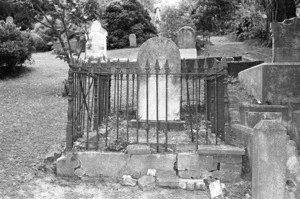 The McLaggan family grave, plot 168.P, Sydney Street Cemetery.