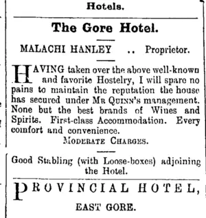 Page 1 Advertisements Column 2 (Mataura Ensign 17-8-1901)