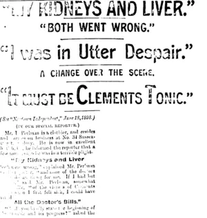 Page 4 Advertisements Column 3 (Mataura Ensign 10-1-1901)
