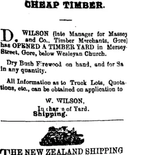 Page 1 Advertisements Column 1 (Mataura Ensign 26-4-1904)