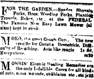 Page 6 Advertisements Column 6 (Mataura Ensign 6-8-1904)