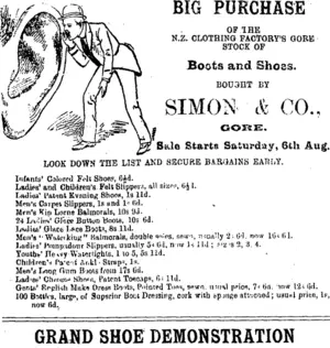 Page 6 Advertisements Column 2 (Mataura Ensign 20-8-1904)