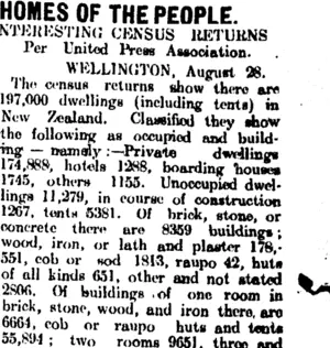 HOMES OF THE PEOPLE. (Mataura Ensign 29-8-1906)