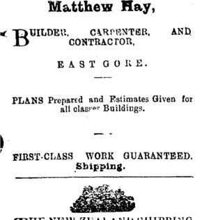 Page 1 Advertisements Column 1 (Mataura Ensign 17-2-1906)