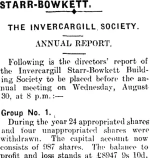 STARR-BOWKETT. (Mataura Ensign 21-8-1911)