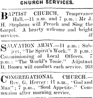Page 1 Advertisements Column 4 (Mataura Ensign 4-2-1911)