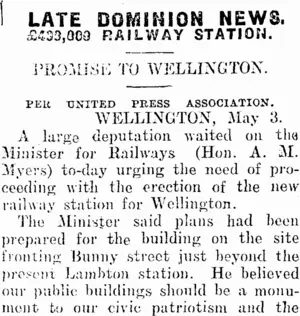 LATE DOMINION NEWS. (Mataura Ensign 4-5-1912)