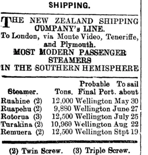 Page 1 Advertisements Column 1 (Mataura Ensign 29-6-1912)