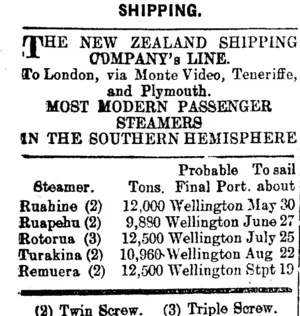 Page 1 Advertisements Column 1 (Mataura Ensign 13-7-1912)