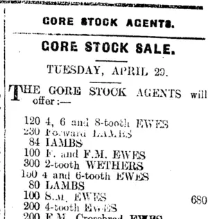 Page 10 Advertisements Column 4 (Mataura Ensign 26-4-1913)