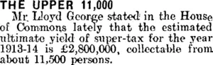 THE UPPER 11,000. (Mataura Ensign 18-6-1913)
