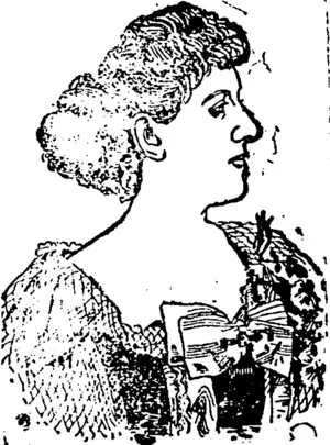 Miss Blanche Clements. (Marlborough Express, 01 July 1899)