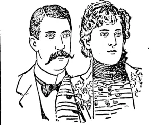 Pbintbk'And Partner, (From a Photo). (Marlborough Express, 13 March 1900)