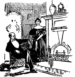 And I only married to reform you I" "Yeah, but of oursh a man drlnksh more If he marries suoh a fool as that." (Manawatu Herald, 07 July 1898)