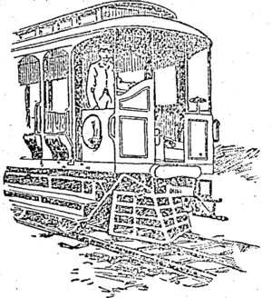THIRD RAIL ELECTRIC MOTOn CAR. (Manawatu Standard, 13 July 1903)