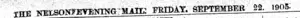 Untitled Illustration (Nelson Evening Mail, 22 September 1905)