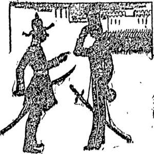 Society Warriors. (North Otago Times, 01 December 1900)