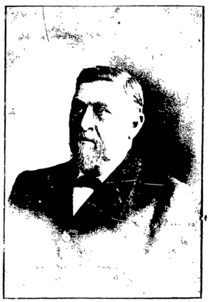 MR. FRED. BRADEY,  Ading Chairman of the Welhnyton Education Boaid.  —Beny and Co., Photo. (New Zealand Free Lance, 27 September 1902)